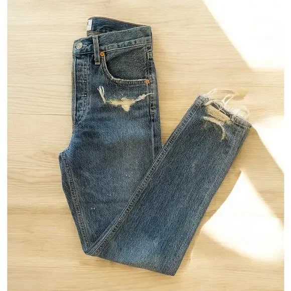 Agolde | Denim Jeans in dark wash | size 24 - Picture 1 of 7